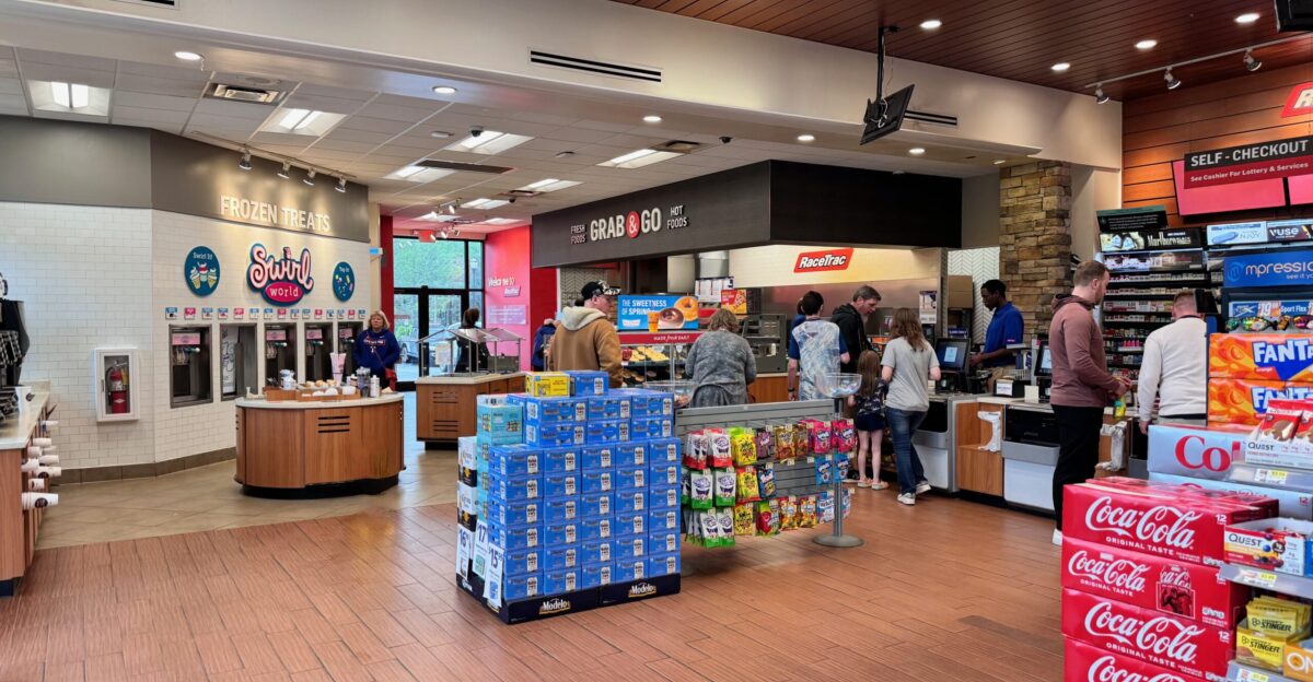 A RaceTrac gas station convenience store in Jasper Georgia