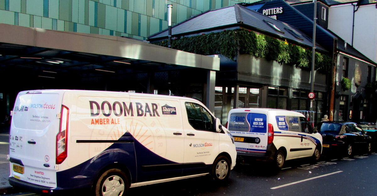 Molson Coors Technical Services van Corn Street Newport