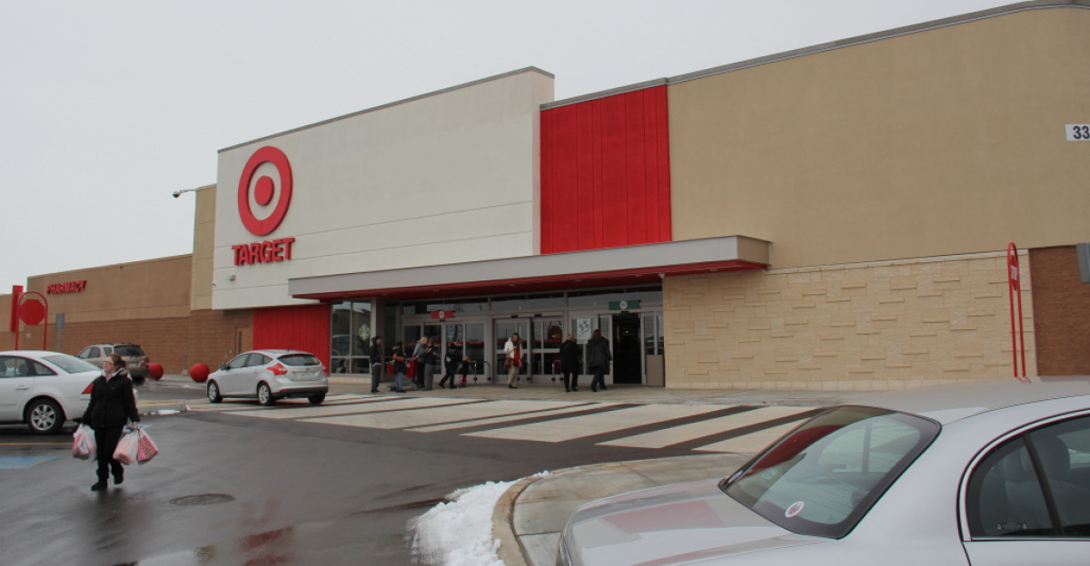 Opening of the Target store, at Taunton Rd. & Garden St. in Oshawa, Ontario.