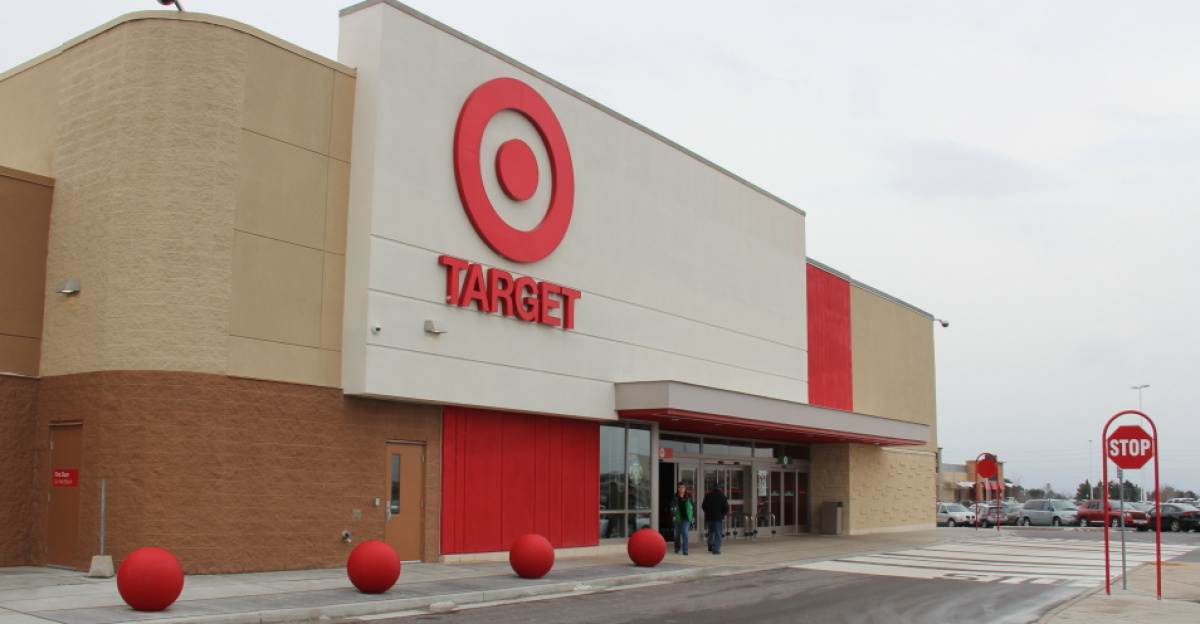 Opening of the Target store, at Taunton Rd. & Garden St. in Oshawa, Ontario.