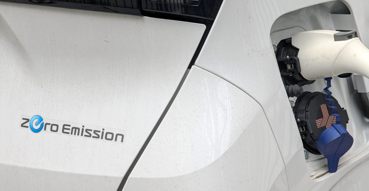 Electric charging of Tokyo Gas car