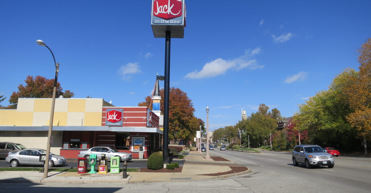Slightly Urban Jack in the Box St Louis Missouri