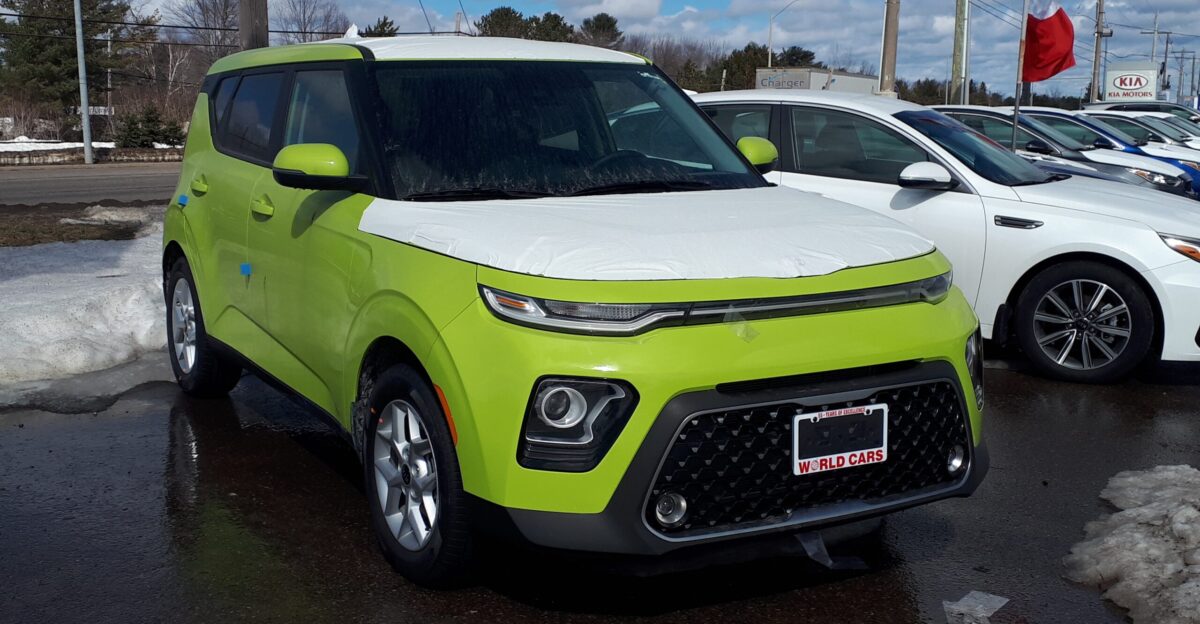 Kia Soul EX photographed in Sault Ste Marie Ontario Canada